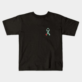 Palestinian Flag Ribbon Solidarity with Palestine Freedom Kids T-Shirt